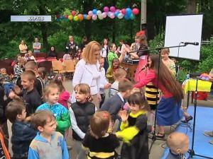 Детский праздник устроила в Харькове Адвентистская церковь в районе ХТЗ