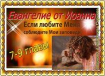 Перевод Серкова. Евангелие от Иоанна (7-9 главы)