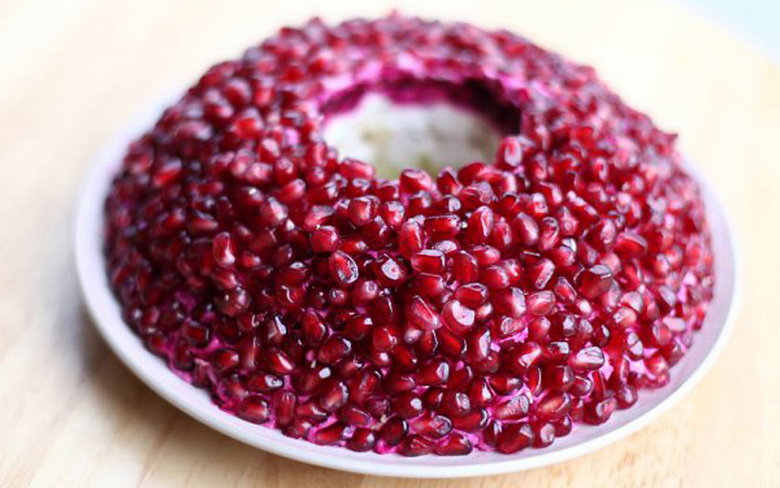 Постный вариант «Гранатового браслета»