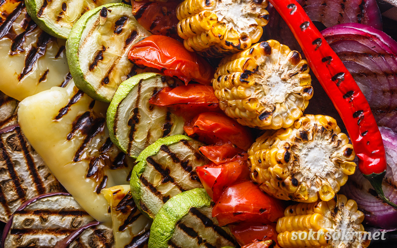 Маринуем овощи для гриля