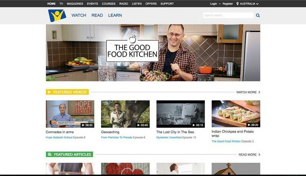 Количество просмотров телеканала Hopechannel в Южно-Тихоокеанском дивизионе выросло на семь тысяч процентов