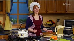 Тыквенный суп и соевый омлет #149