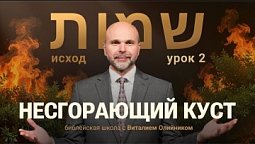 ???? Урок 2. НЕCГОРАЮЩИЙ КУСТ / Изучаем Библию с Виталием Олийником